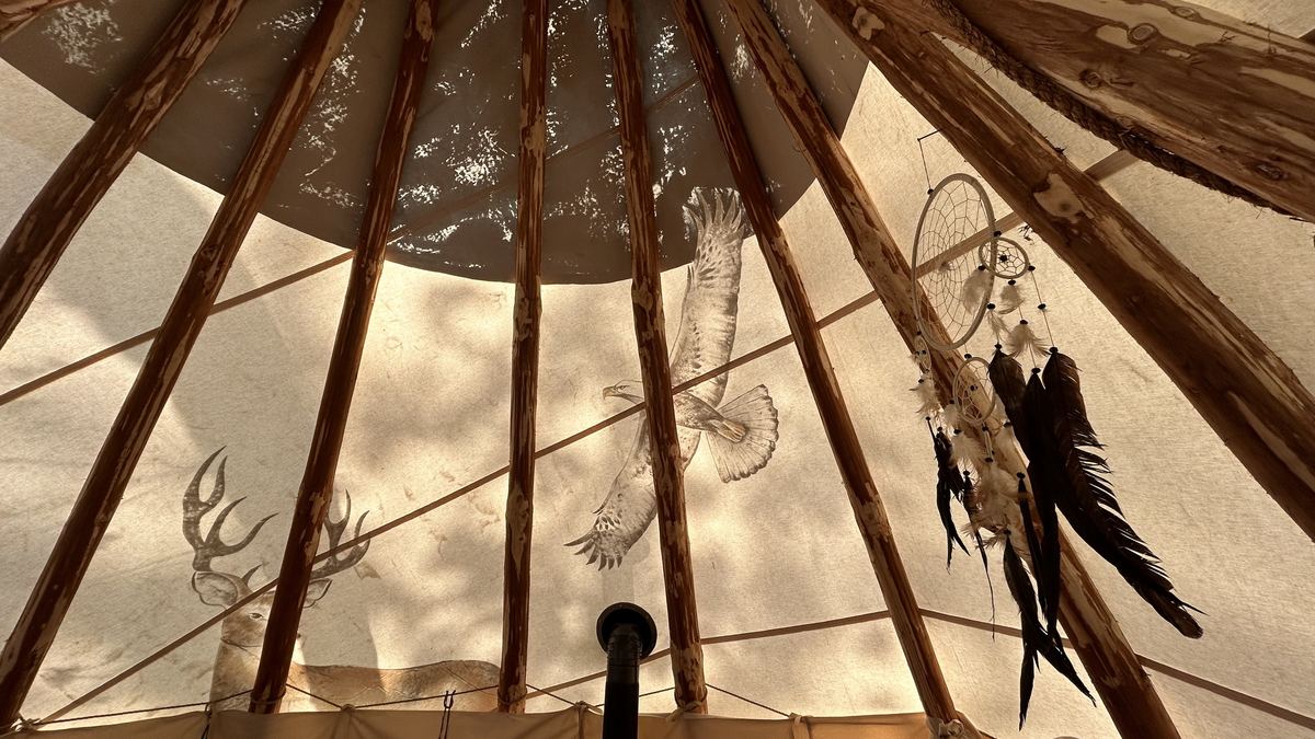 Tipi-Decke Traumfänger